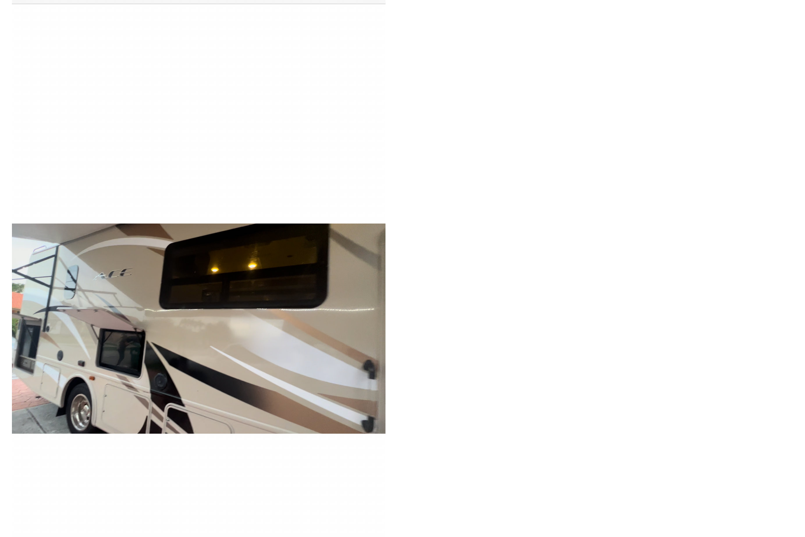 Elena's Thor Motor Coach Ace Class A