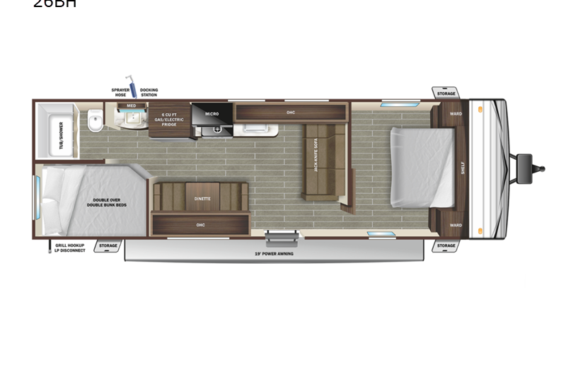 Dustin's Starcraft 26bh Travel Trailer