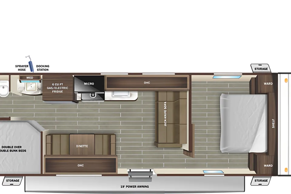 Dustin's Starcraft 26bh Travel Trailer