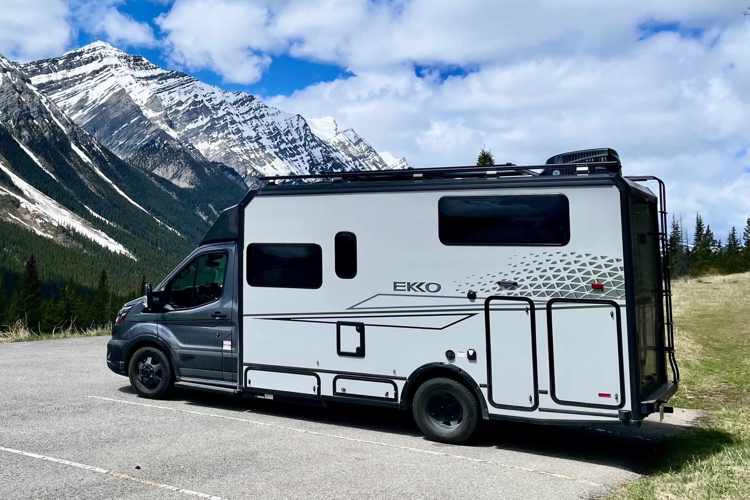 Adventure Ready Winnebago Ekko Located in the Heart of the Canadian Rockies
