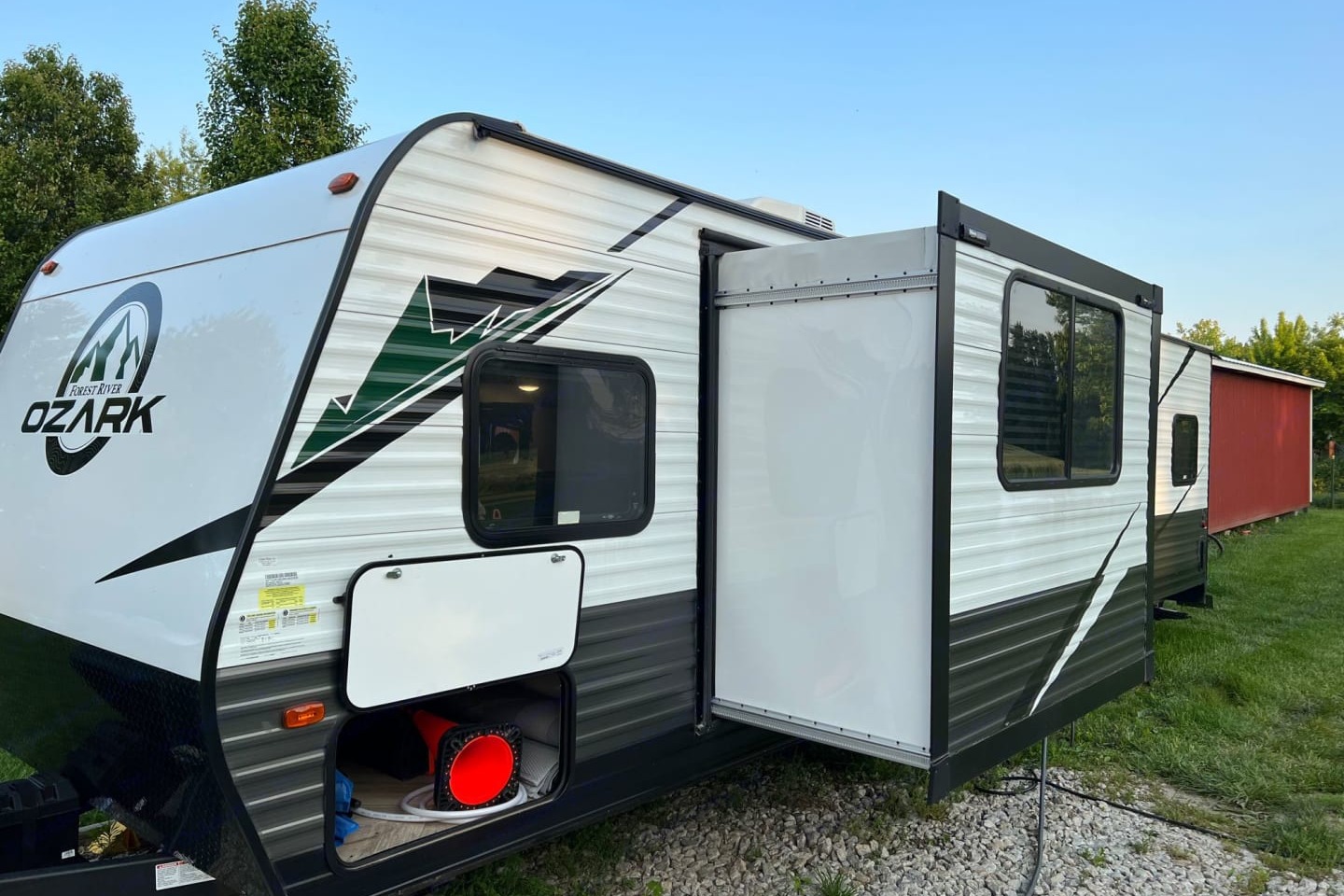 Andrew's Forest River Ozark Toy Hauler