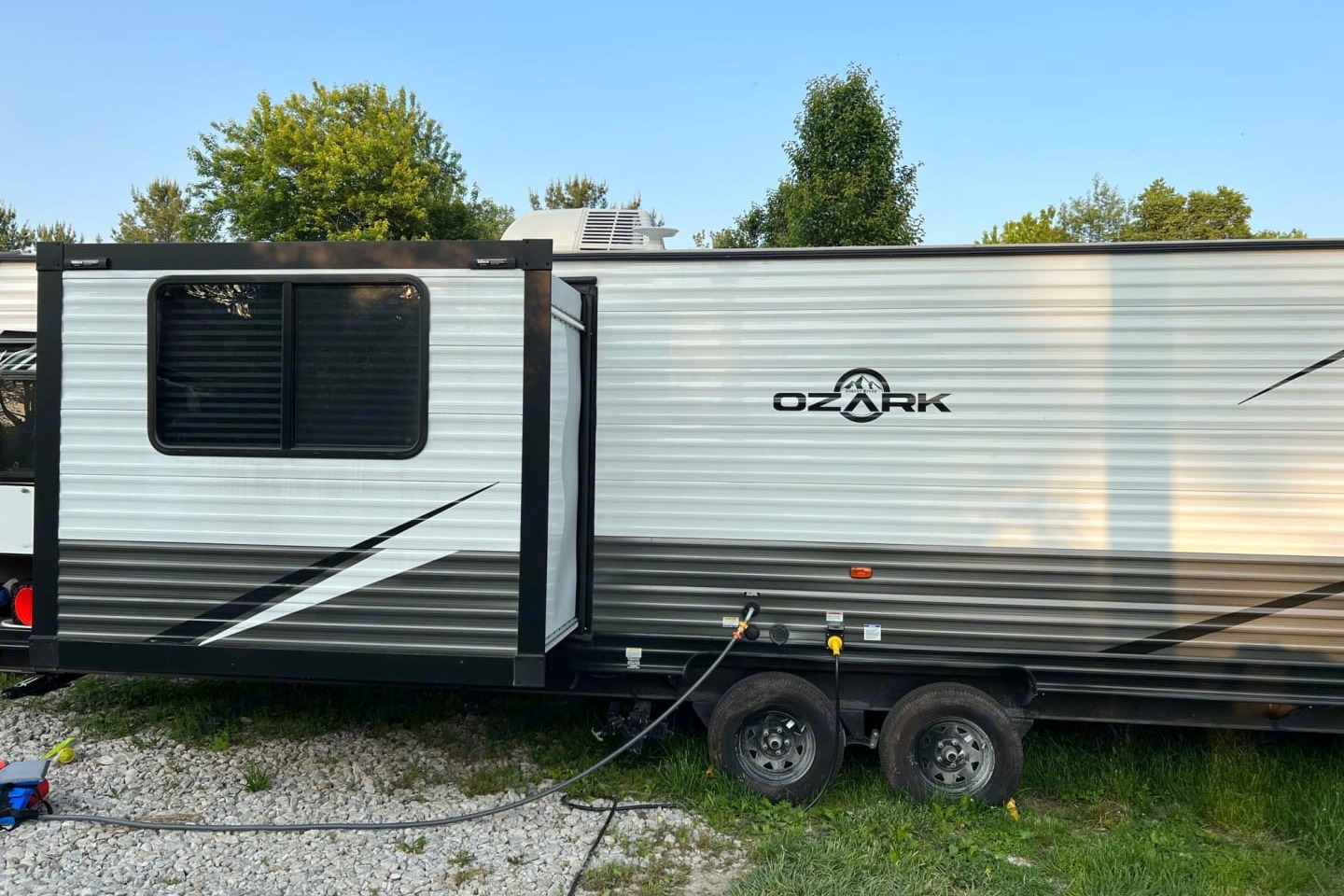 Andrew's Forest River Ozark Toy Hauler