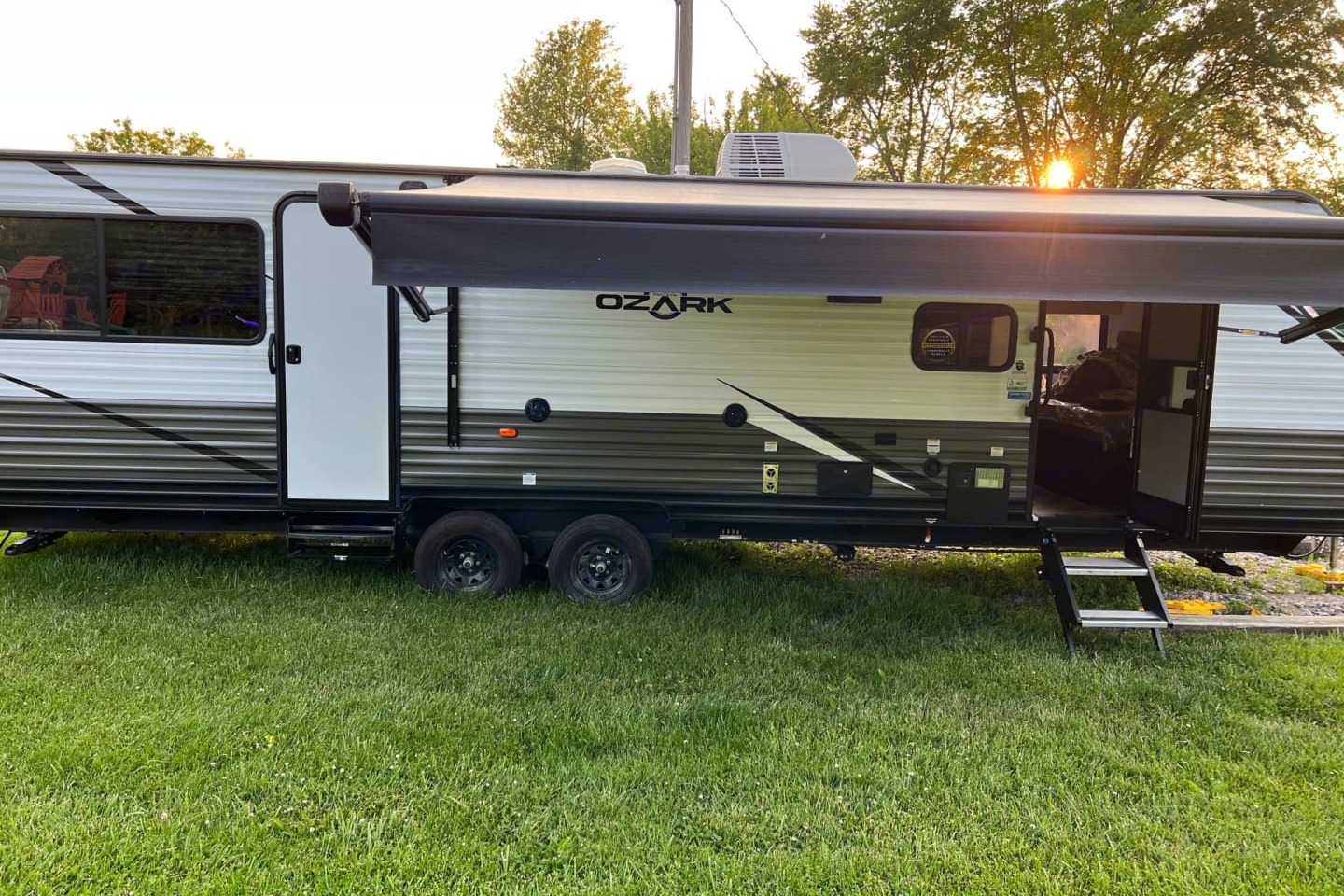 Andrew's Forest River Ozark Toy Hauler