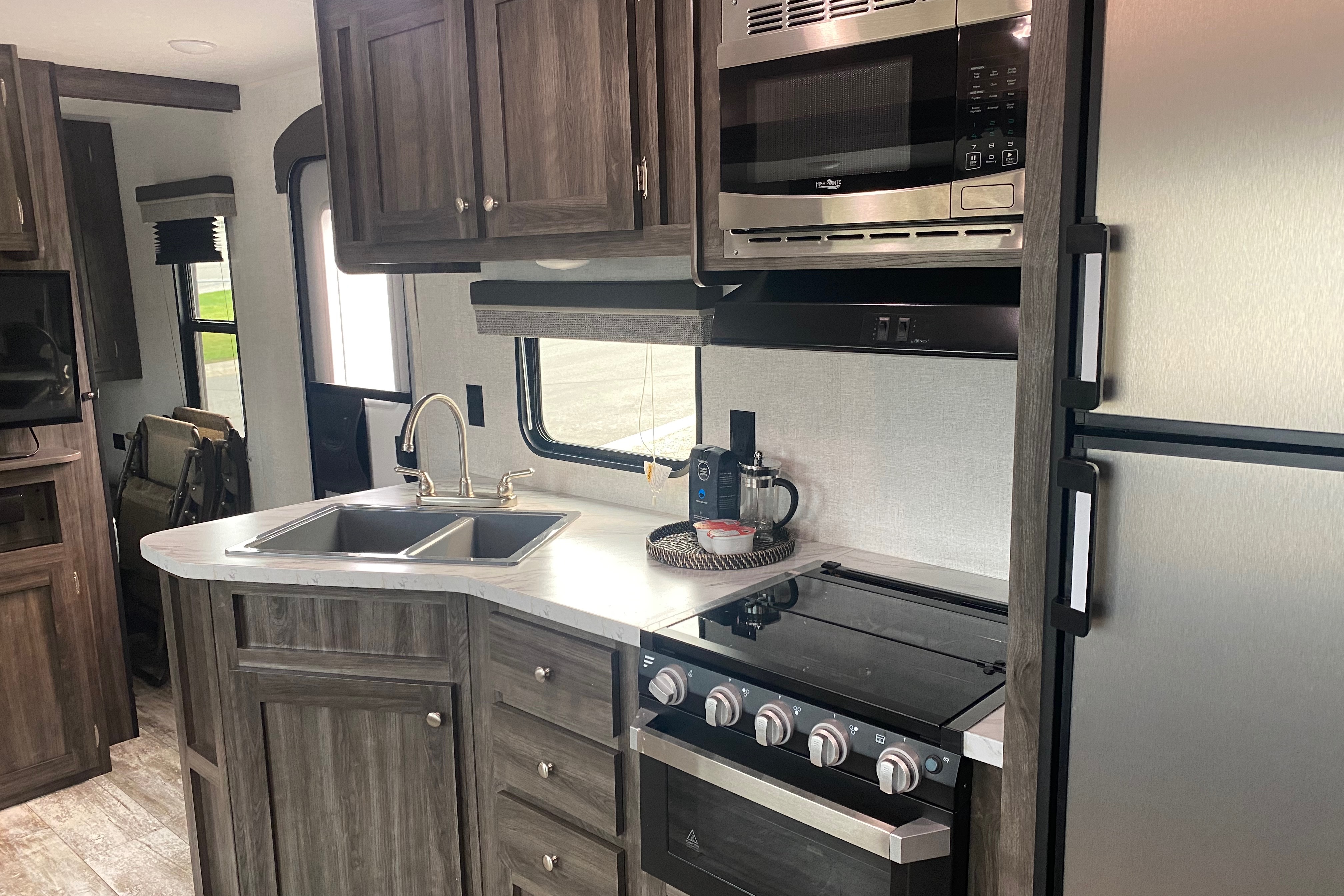 Danielle's Highland ridge  Open range  Travel Trailer