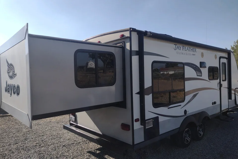 heather's Jayco jay feather Travel Trailer