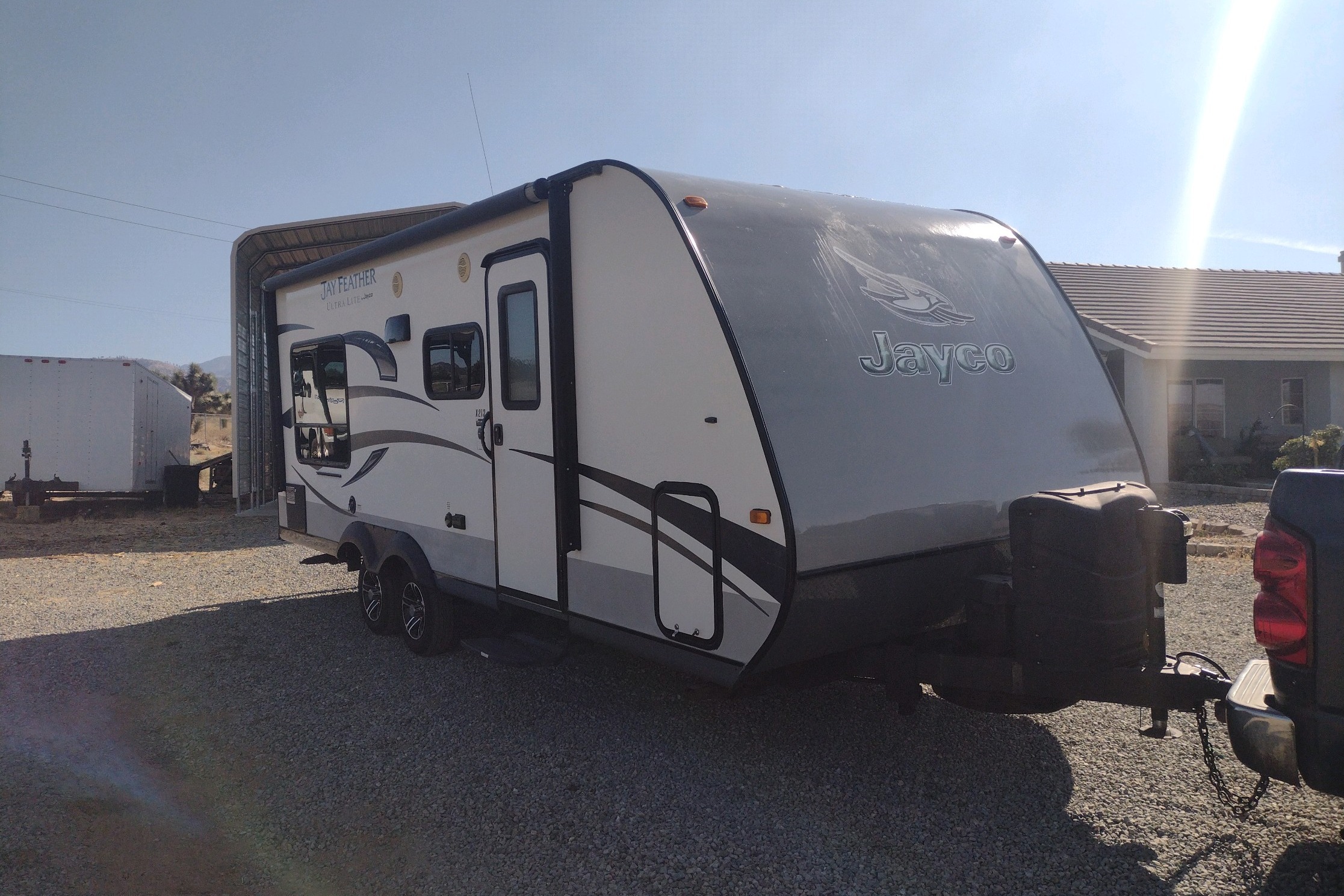 heather's Jayco jay feather Travel Trailer