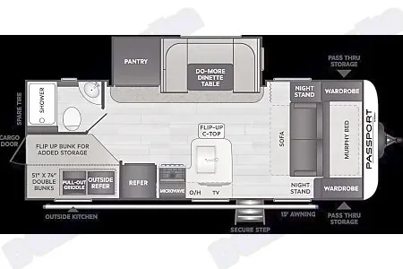 Meet "Wade" - Keystone Passport Sl series Travel Trailer