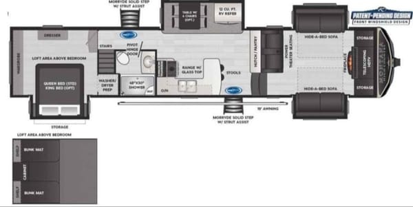 "Korechuck adventures" montana high country 376fl Fifth Wheel