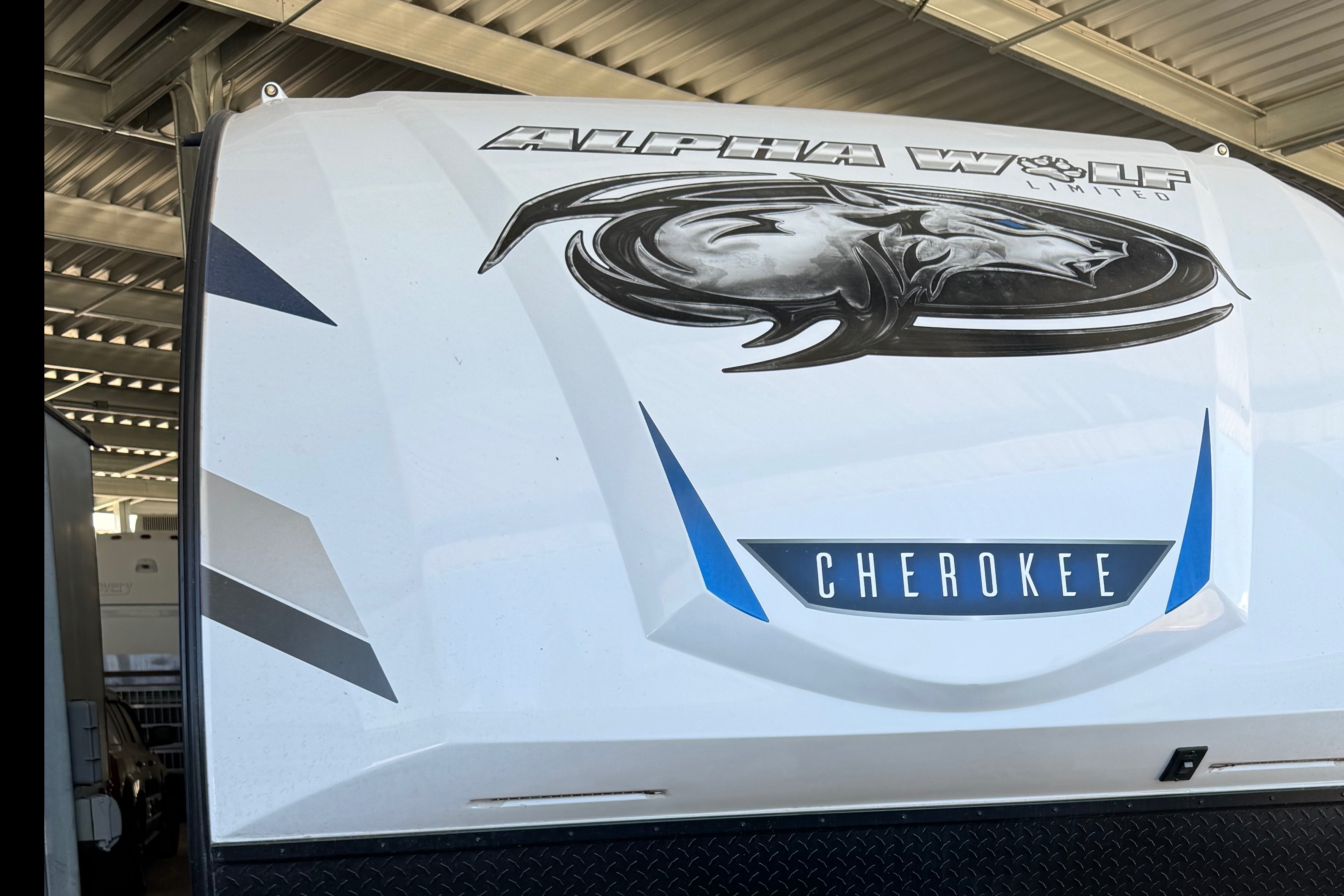 Daniel's 22 alpha wolf Travel Trailer