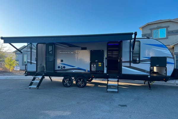 Daniel's 22 alpha wolf Travel Trailer