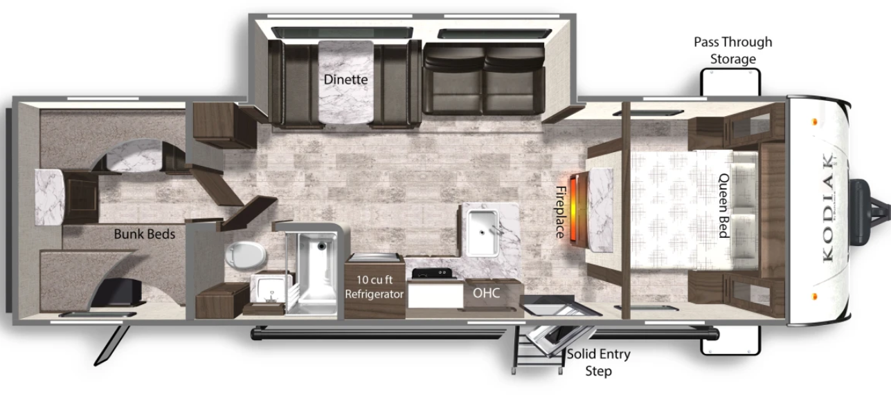 Dutchmen Kodiak SE 28SBH Travel Trailer