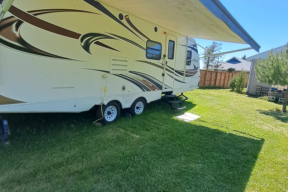 Belle River's Keystone Passport Travel Trailer