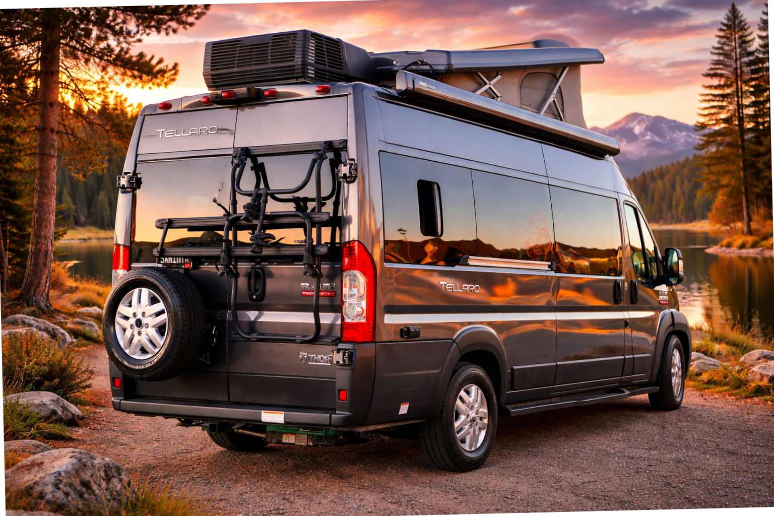 Adventure-Ready Camper Van | Sleeps 4+ | Solar + Generator | Starlink