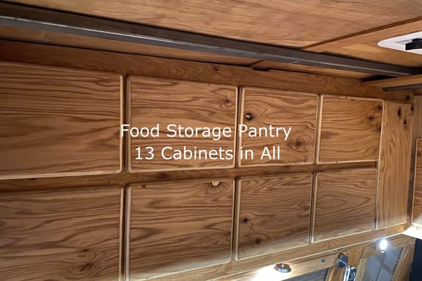 One of a Kind Classic Woody Camper-van Sleeps 4/5 Ideal for Van Life & Stealth Camping