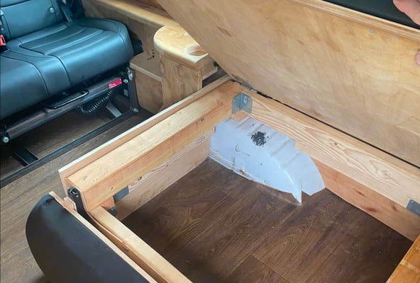 One of a Kind Classic Woody Camper-van Sleeps 4/5 Ideal for Van Life & Stealth Camping
