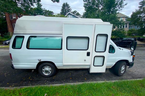 One of a Kind Classic Woody Camper-van Sleeps 4/5 Ideal for Van Life & Stealth Camping