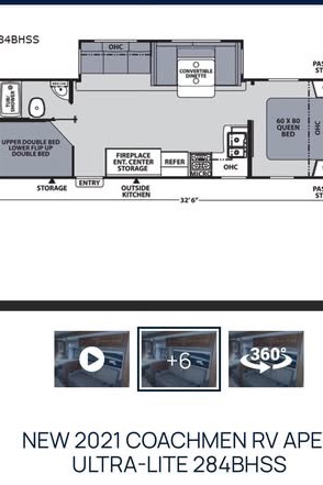 Eric's Coachmen Apex Ultra Lite Travel Trailer