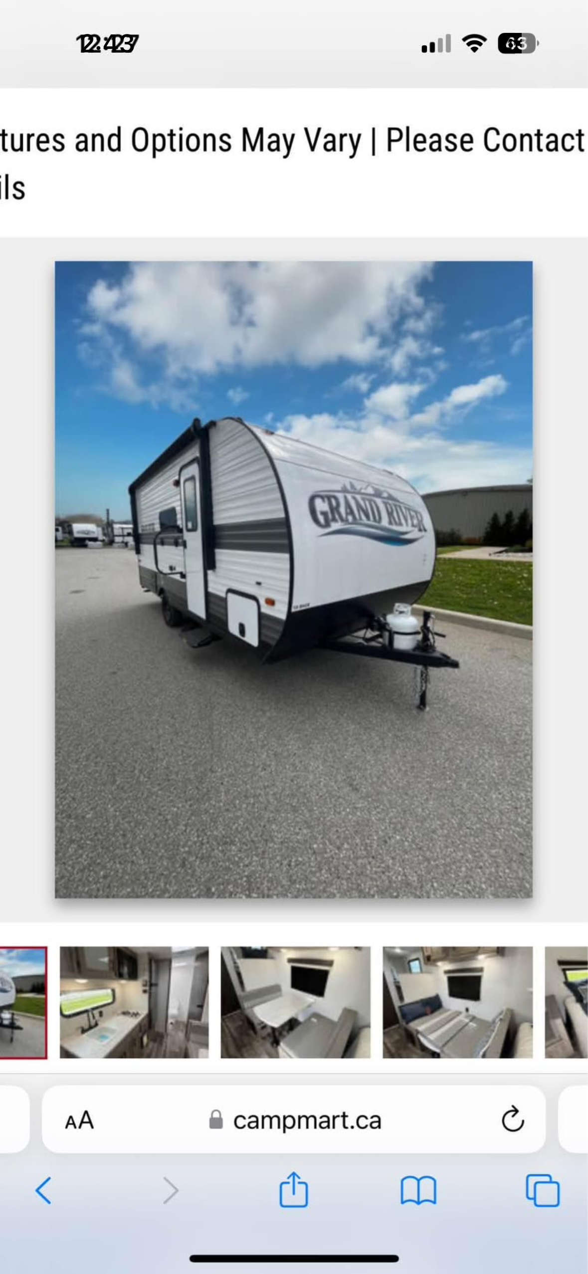 Julius's Grand River 19BH Travel Trailer