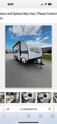Julius's Grand River 19BH Travel Trailer
