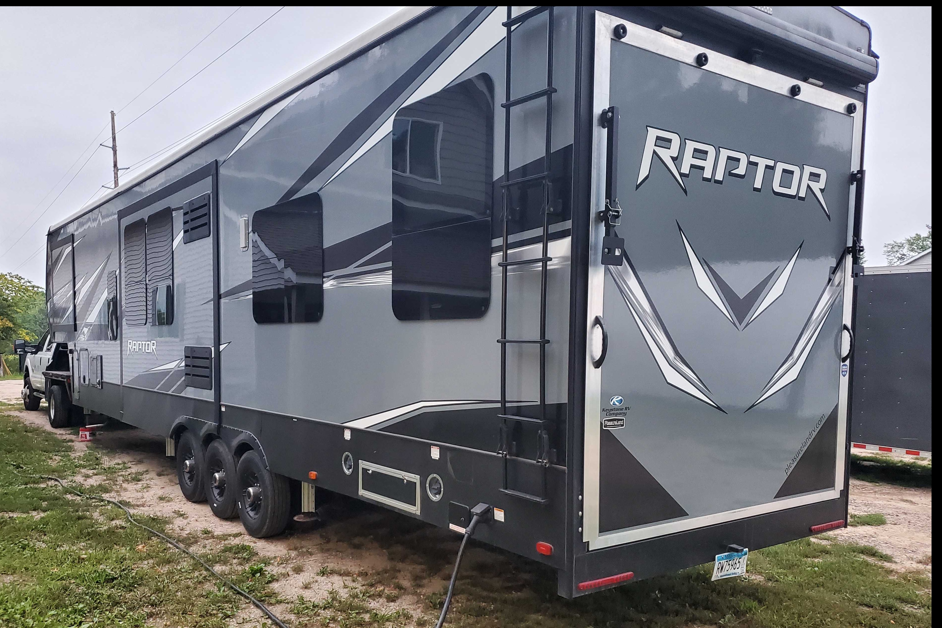2020 Keystone Raptor Toy Hauler