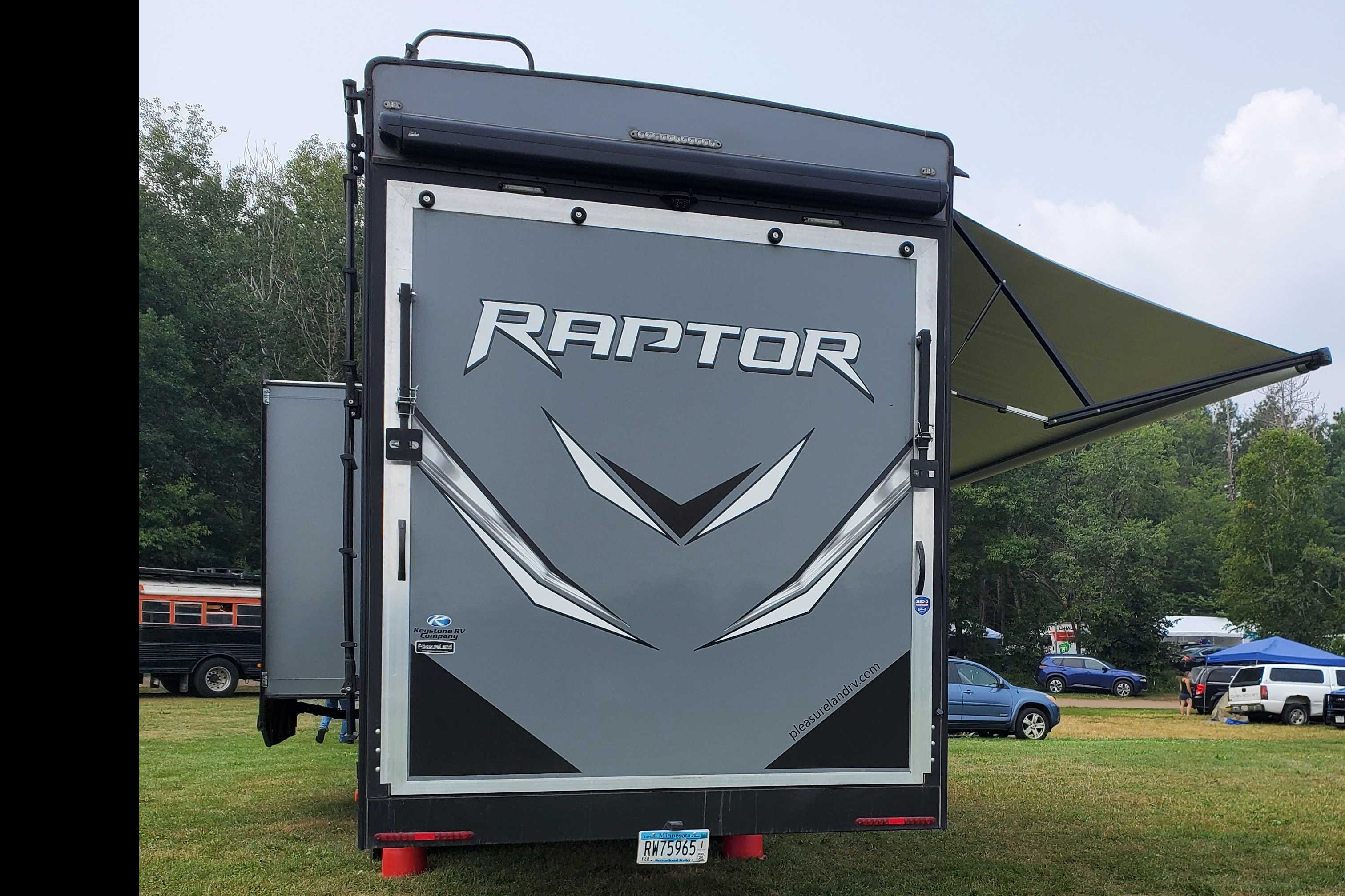 2020 Keystone Raptor Toy Hauler