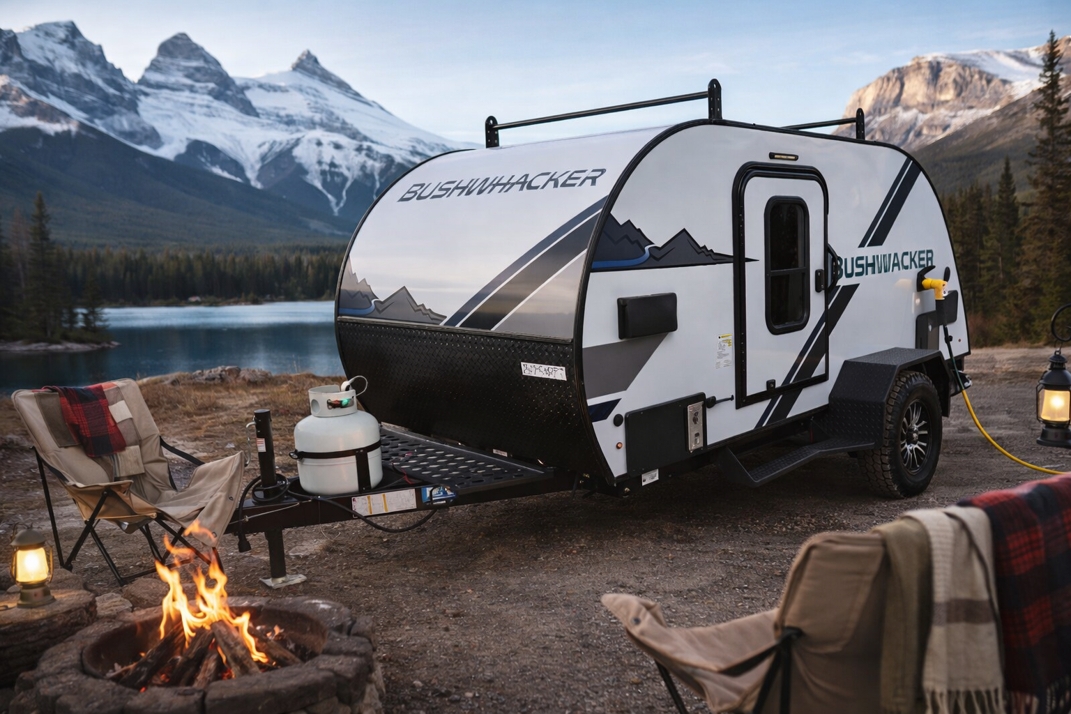 Venture into the wilderness with the teardrop Bushwhacker