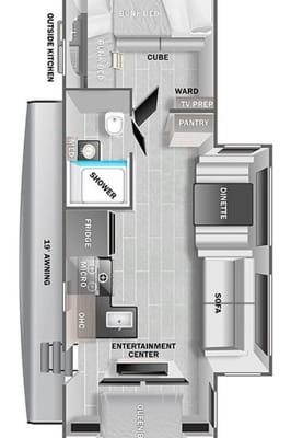 Carroll Prime Time Tracer Travel Trailer