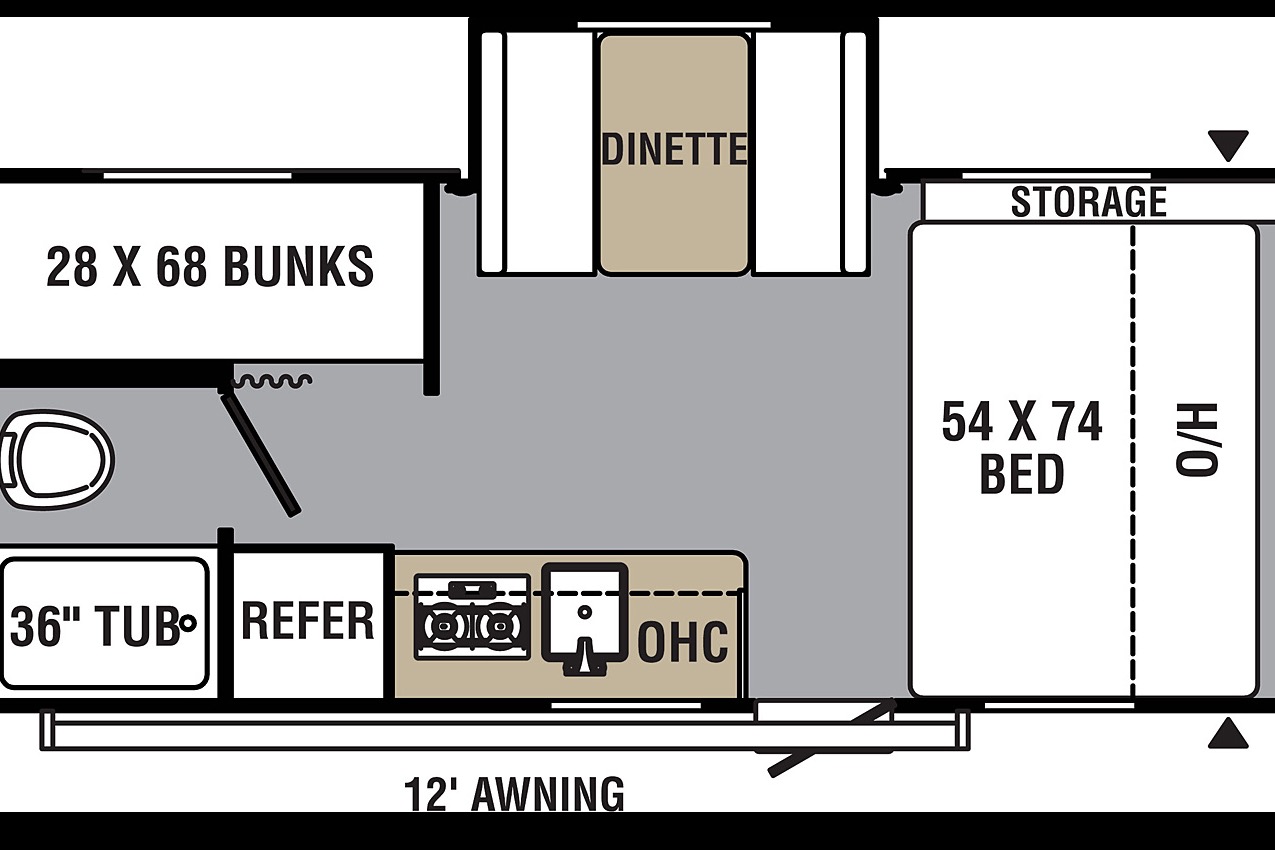 Viking 17ft with bunks