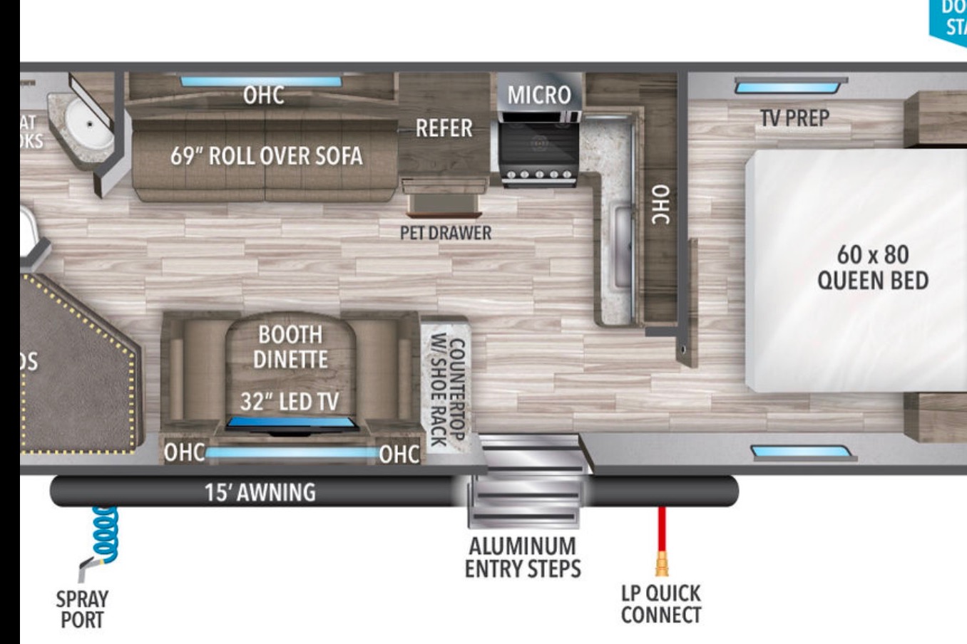 Wilfred's Grand Design Transcend XPlor 247BH Travel Trailer