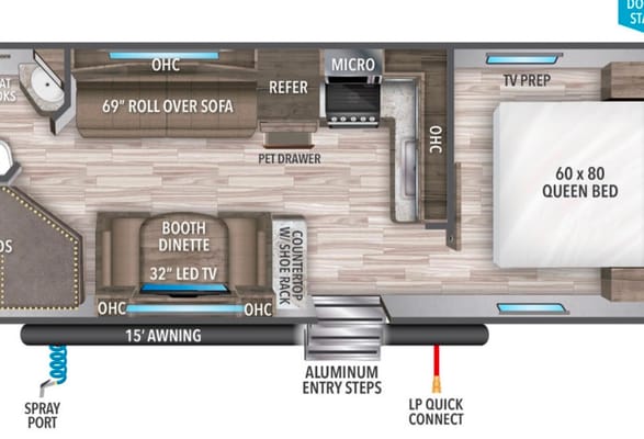 Wilfred's Grand Design Transcend XPlor 247BH Travel Trailer