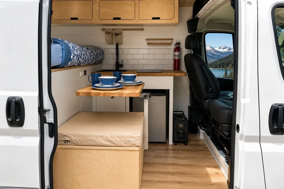 Rocky Mountain Camper Van | Solar & Easy Travel