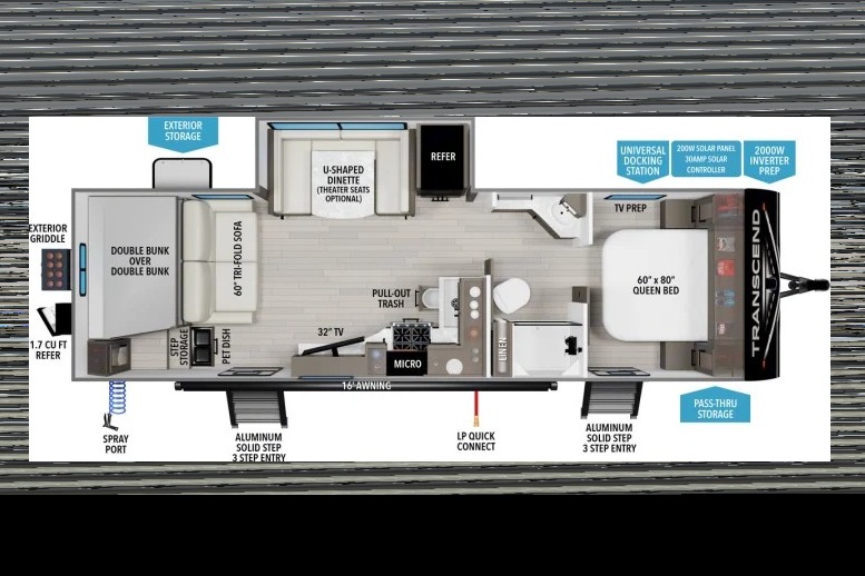 2025 BRAND NEW! Grand Design Transcend 265BH