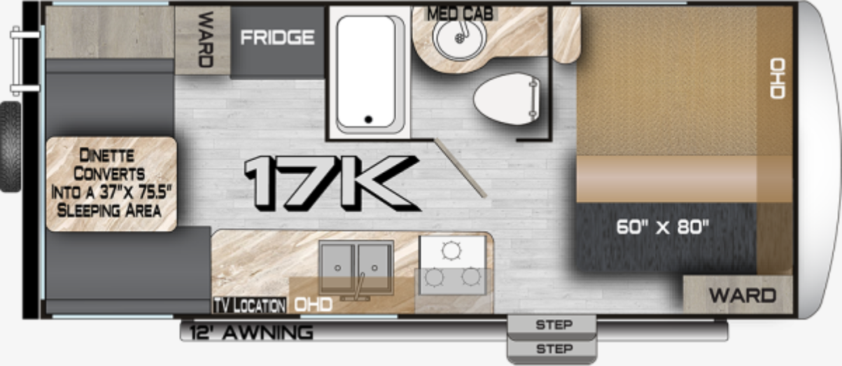 Gianpaolo's Northwood Nash 17K Travel Trailer