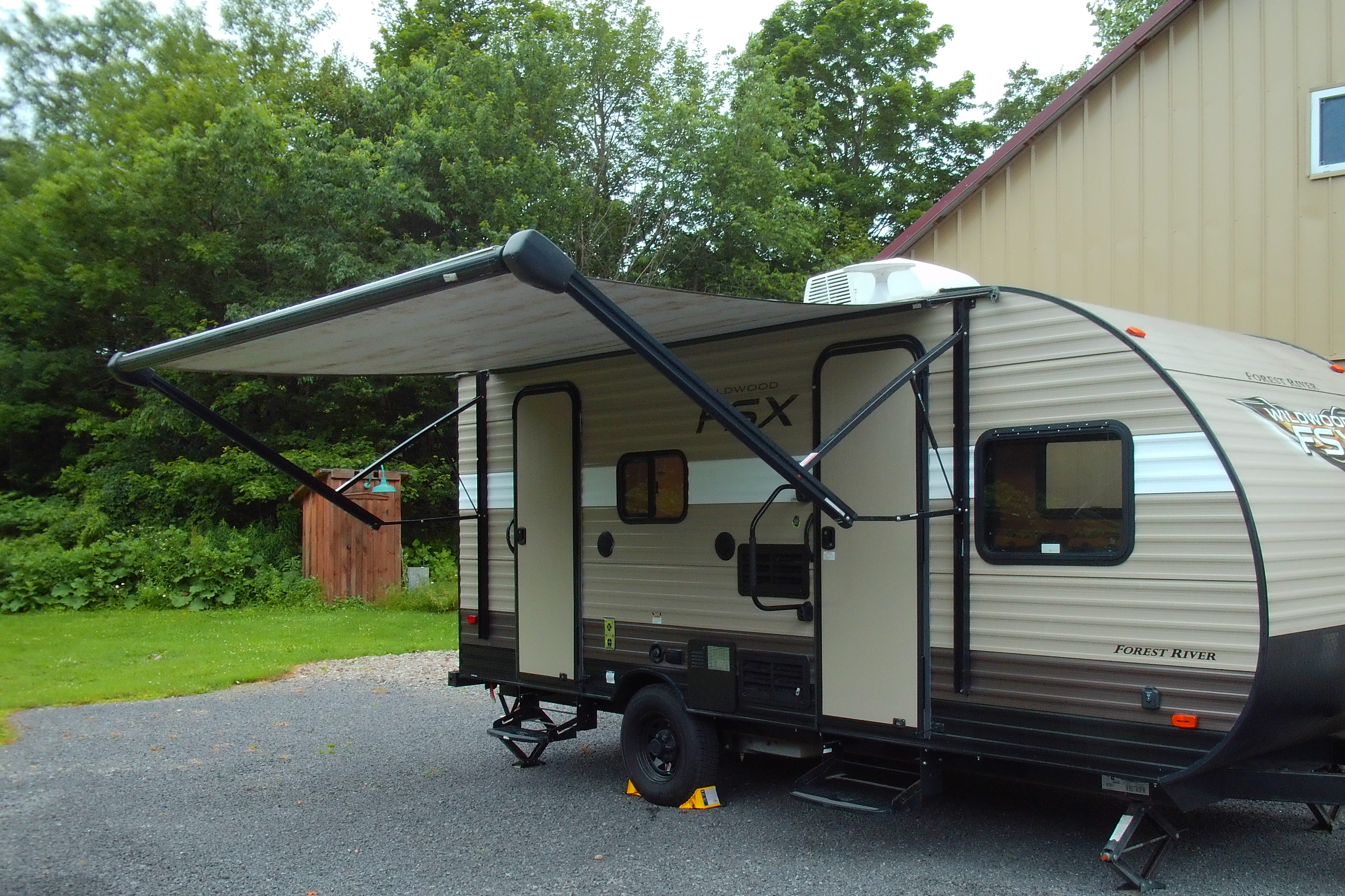 Cabin Fever Cottages -  Forest River Wildwood FSX 190SS Travel Trailer