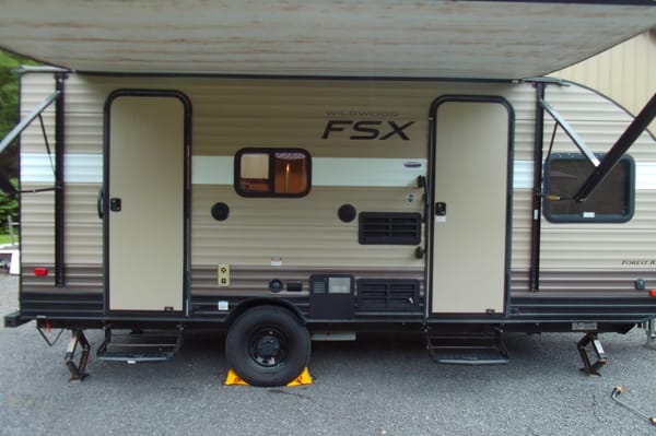 Cabin Fever Cottages - Forest River Wildwood FSX 190SS Travel Trailer