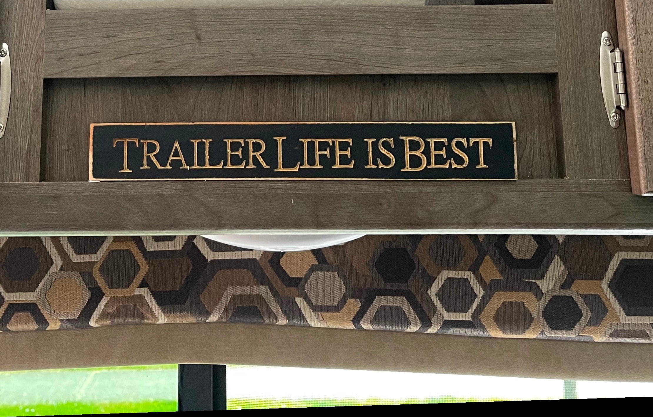 Khan sisters Coleman Lantern 286RK Travel Trailer