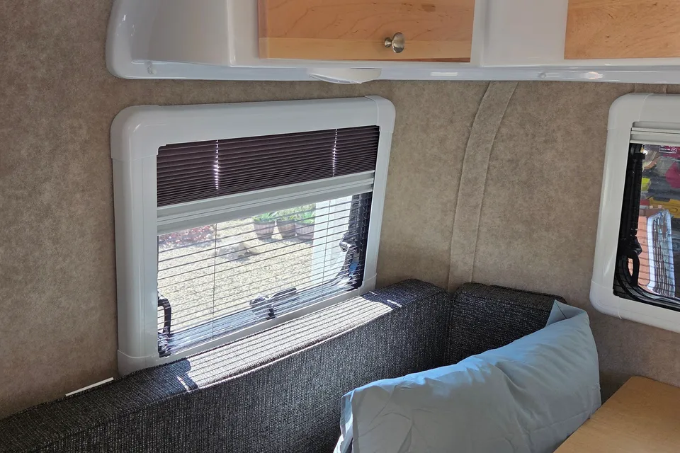 Brooke's cozy Scamp 13 ft Trailer