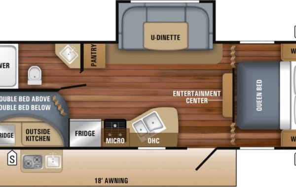 Kyle's Jayco BHS24 Travel Trailer