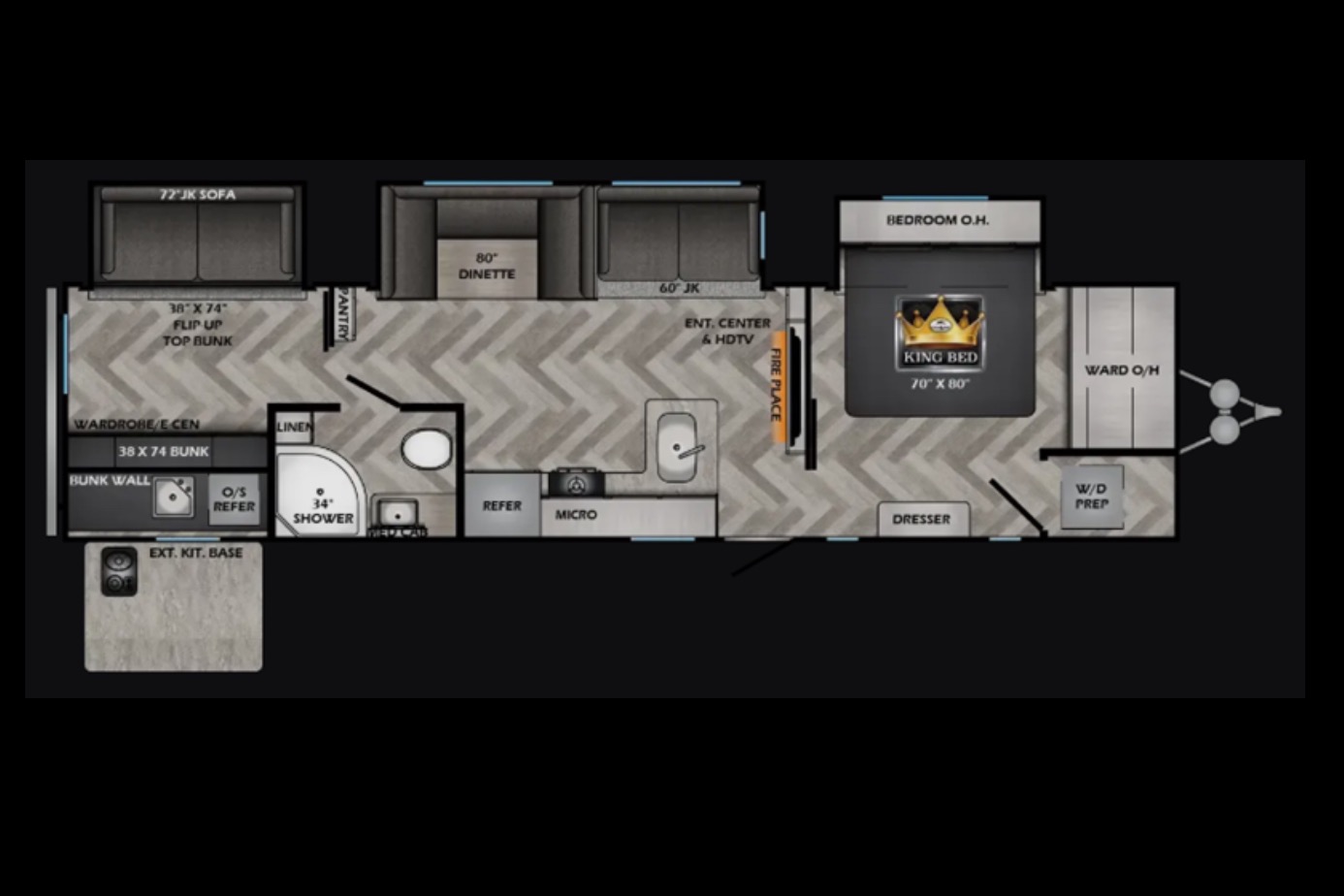 Chris's Zinger 340BH Travel Trailer