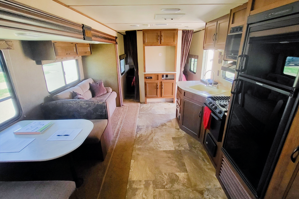 Family friendly Jayco Jayflight Travel Trailer