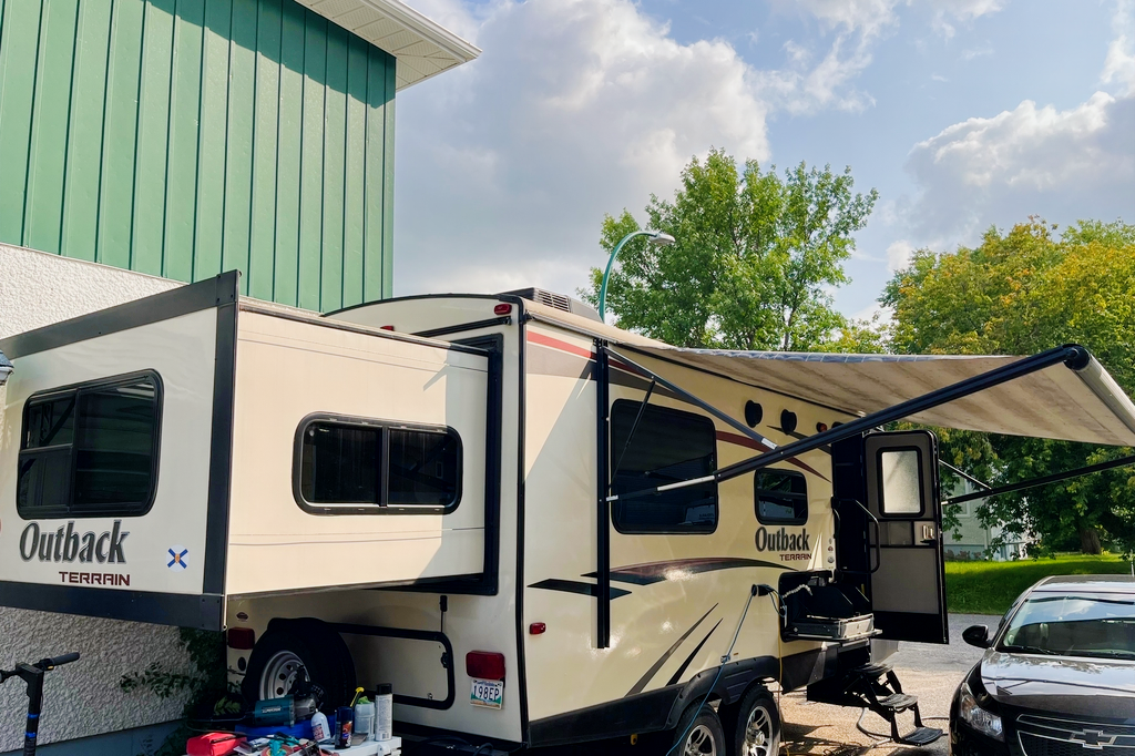The Maxwell’s Outback Terrain  Travel Trailer