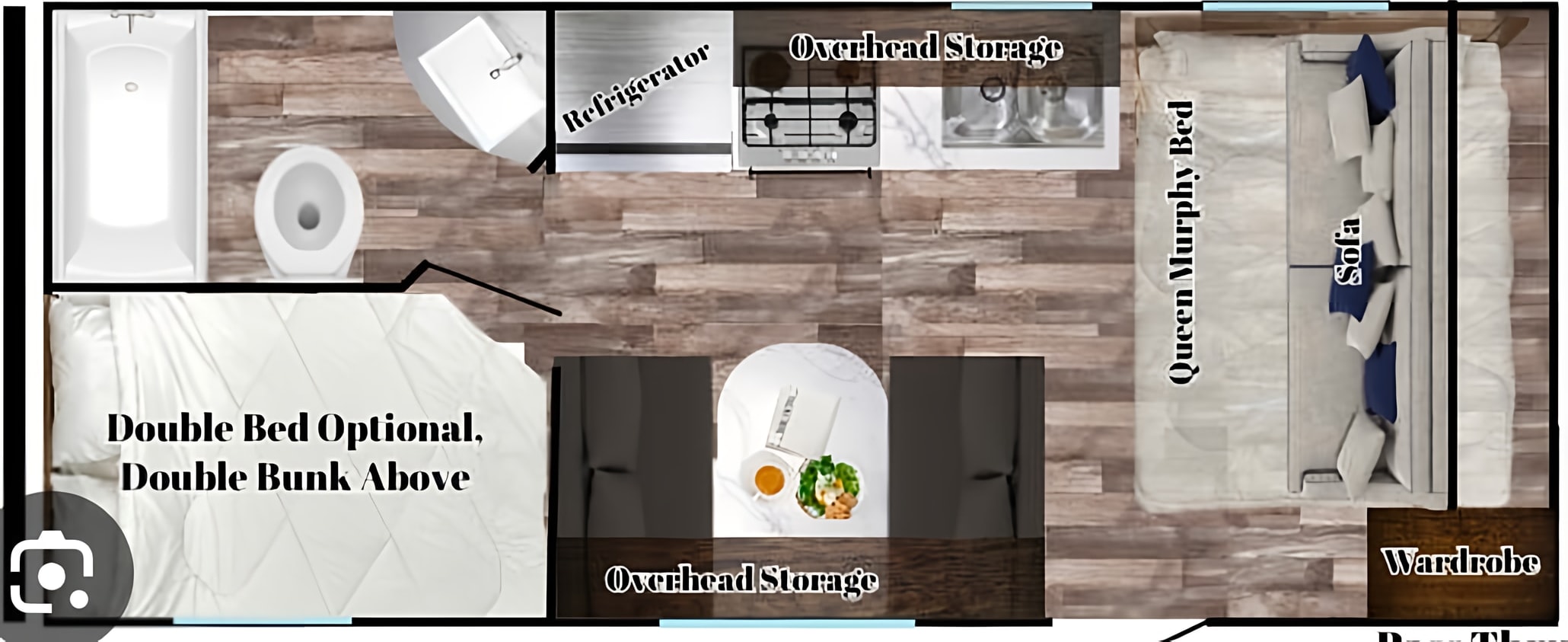 Family Friendly Light Weight Double Bunk 2025 Travel Trailer