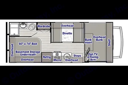 New Gulf Stream Conquest Class C 24ft. - FREE PRIVATE SHUTTLE - Layla-