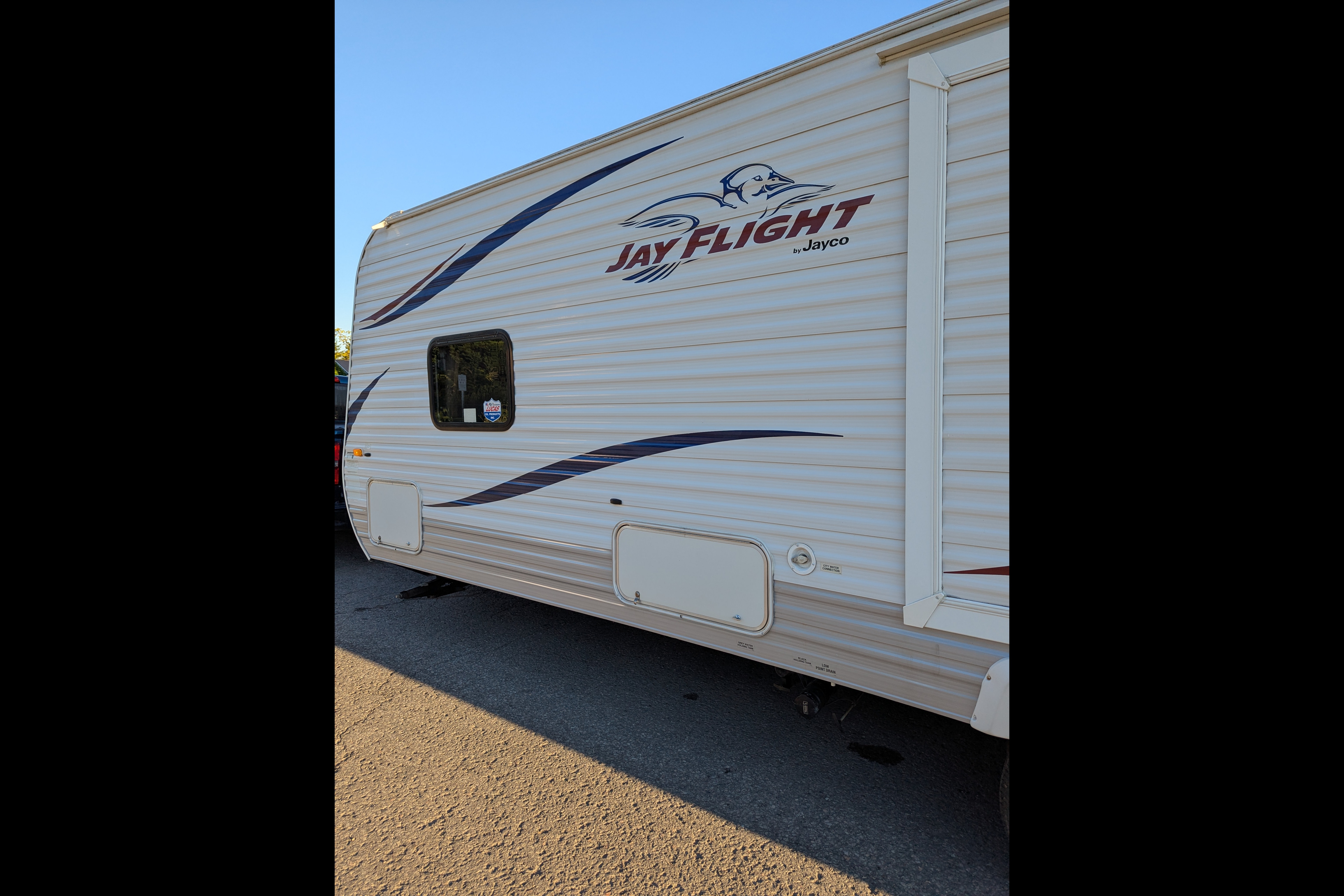 Summer's Jayco Jay flight  Travel Trailer