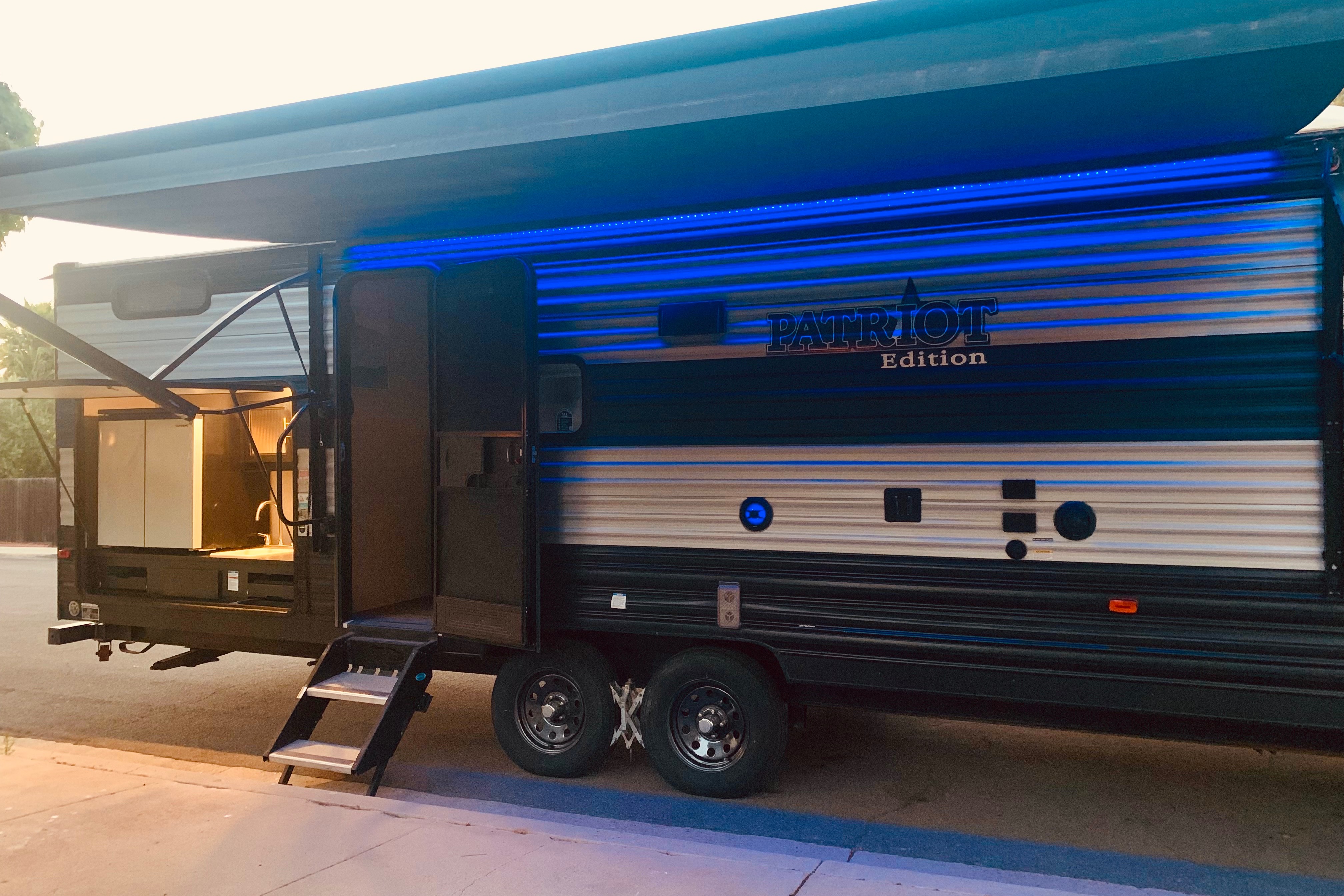 Forest River Cherokee Grey Wolf Patriot Edition Travel Trailer