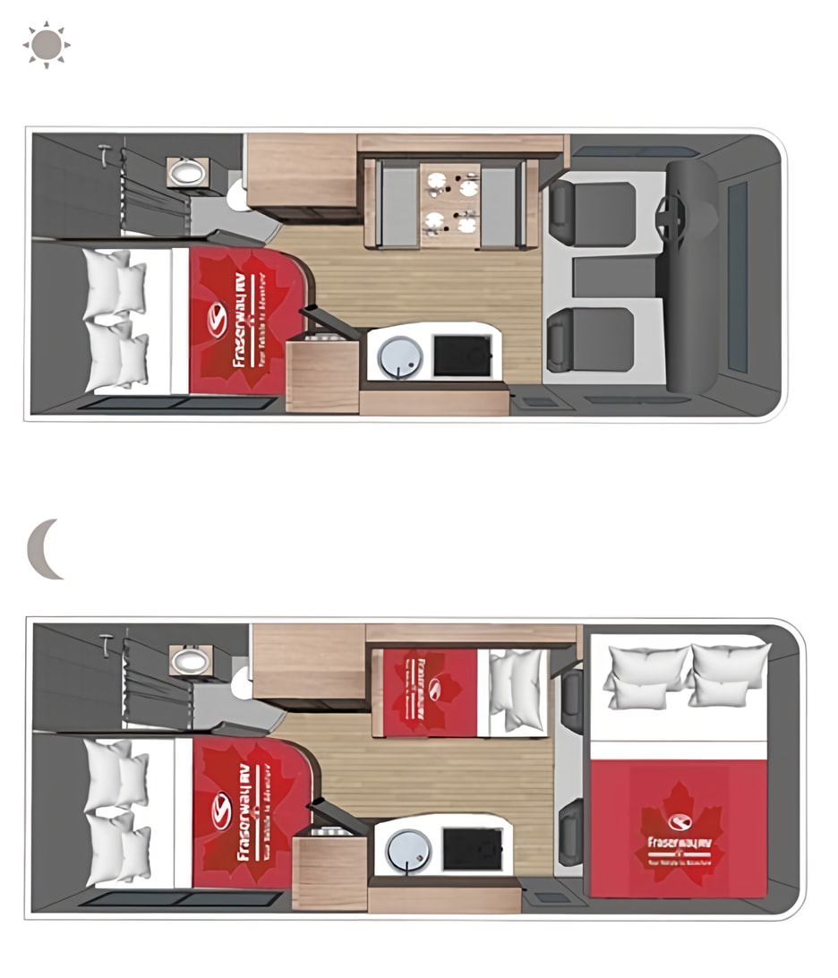 Fleet #C7 Mid-size Class C – Luxury Option for Families & Friends (Sleeps 4 Adults, 2 Children)
