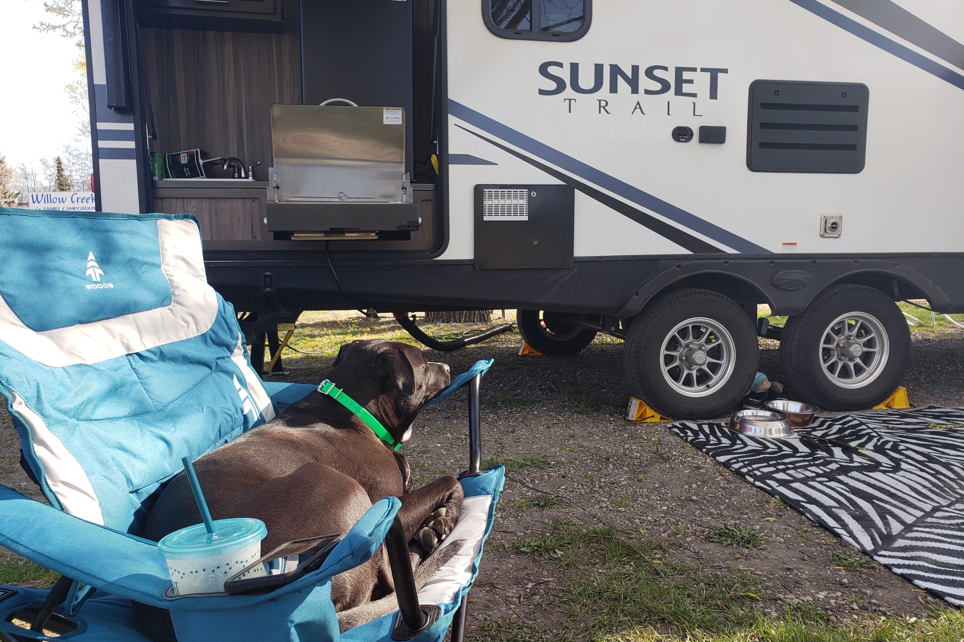 HELEN's Crossroads Sunset Trail Travel Trailer