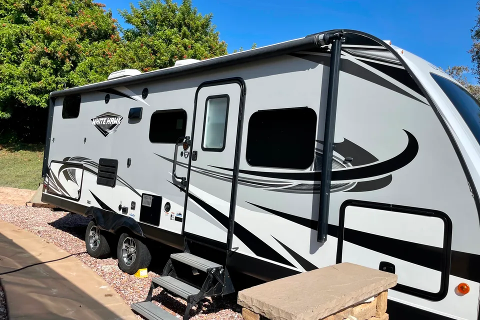 Family Fun Jayco White Hawk Travel Trailer