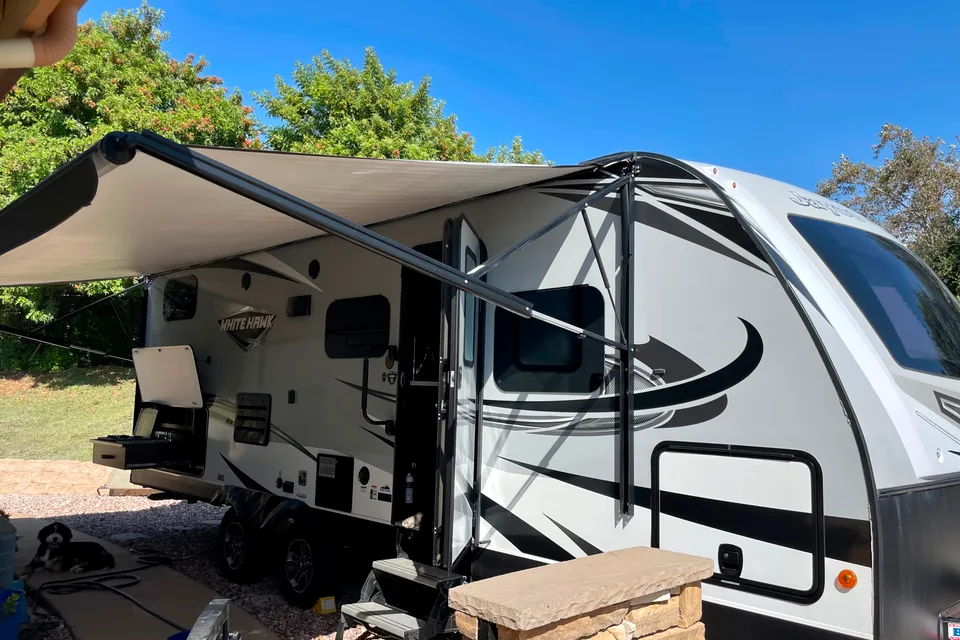 Family Fun Jayco White Hawk Travel Trailer