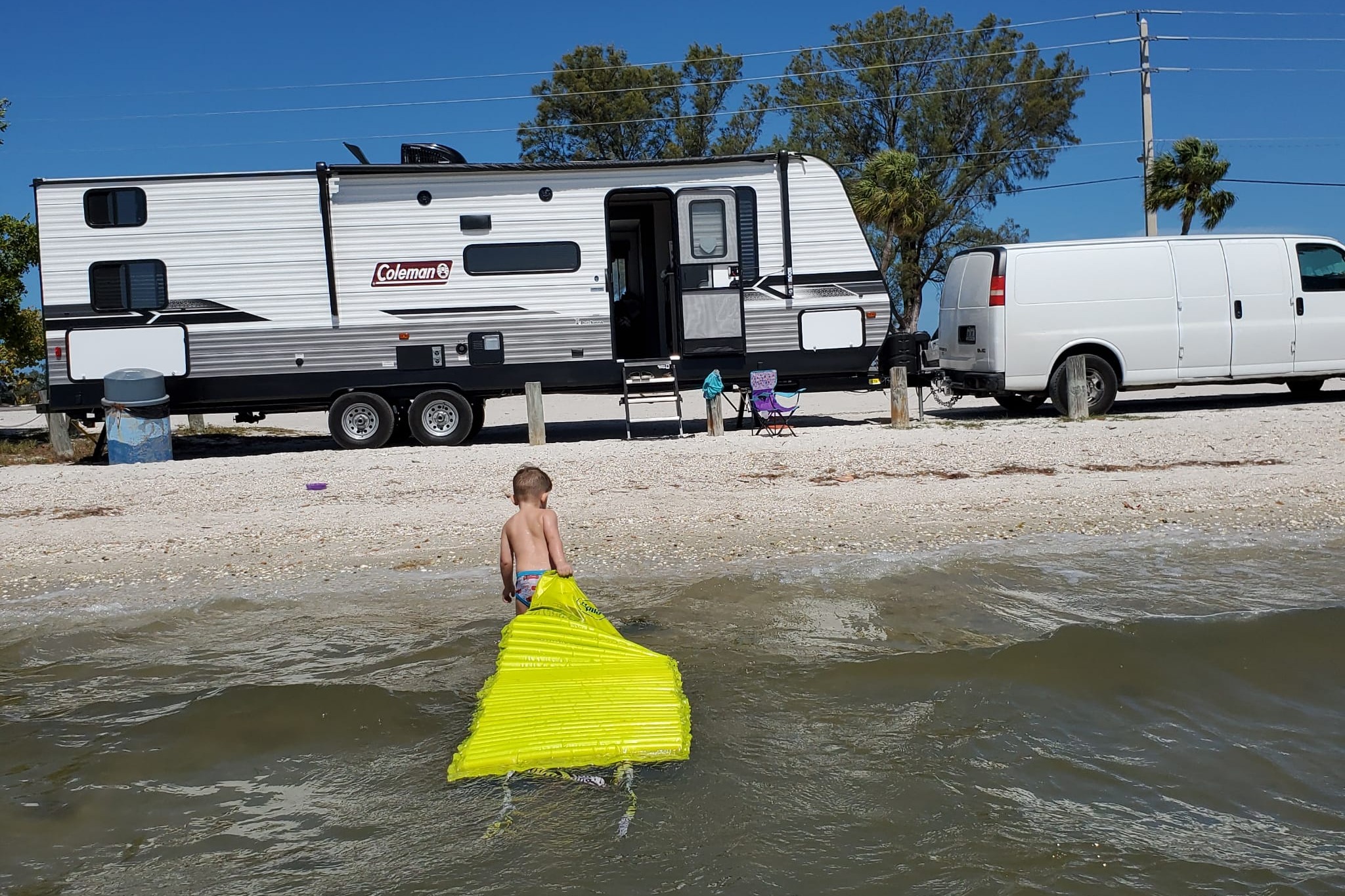 DELIVERY & SET-UP ONLY WITH Alberto and Katia's 2022 Coleman 